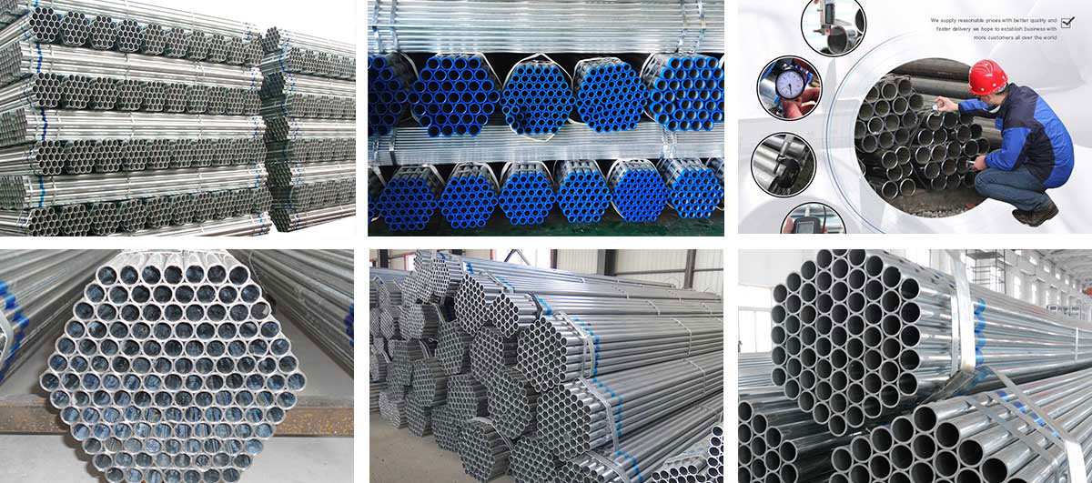 Pre Galvanized Steel Round Pipe