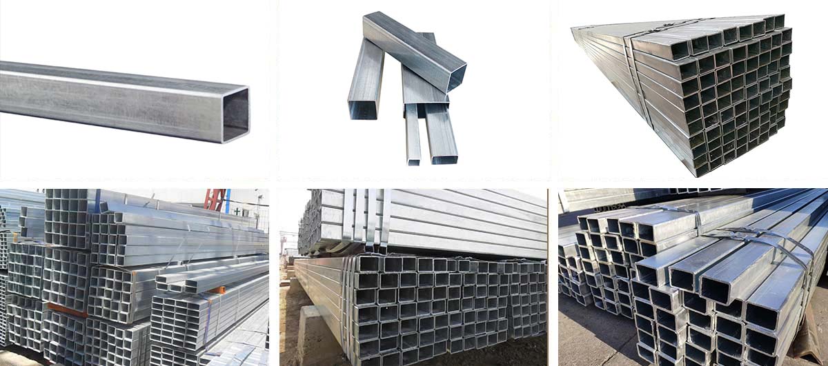 Hot Dip Galvanized Square and Rectangular Steel Tube